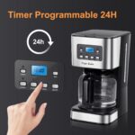 Taylor Swoden Darcy 950W Filterkaffeemaschine – 12 Tassen mit Timer & Warmhaltefunktion – Bild 5