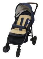 KIWA Merino Lammfell Einlage 75x38cm – Temperaturausgleichend für Kinderwagen & Babywiegen – Bild 7