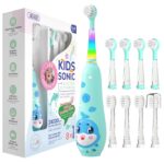 Seago Elektrische Kinderzahnbürste ab 3 Jahren mit LED-Licht & Smart Timer – SG2139