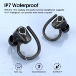 Poounur Sport Bluetooth 5.3 Kopfhörer In-Ear – 50h Akku, IP7 Wasserdicht, ENC Noise Cancelling – Bild 5