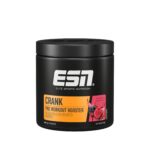 ESN Crank Pre Workout Booster 380 g – Fresh Berry Juice Geschmack, vegan