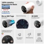 Tapo C425 Akku-Überwachungskamera aussen – 2K WLAN mit Magnetbasis & Solarpanel – Bild 2