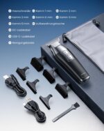 RENPHO Barttrimmer & Haarschneidemaschine mit LED-Display – Präzisionstrimmer für Herren – Bild 7