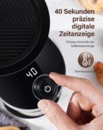 SHARDOR Elektrokaffeemühle mit 25 Mahlstufen & Digitalanzeige – 200g Bohnenbehälter – Bild 4