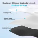 72 Zoll Beamer Leinwand LEORFI – Tragbare Projektionswand für Indoor & Outdoor – Bild 4