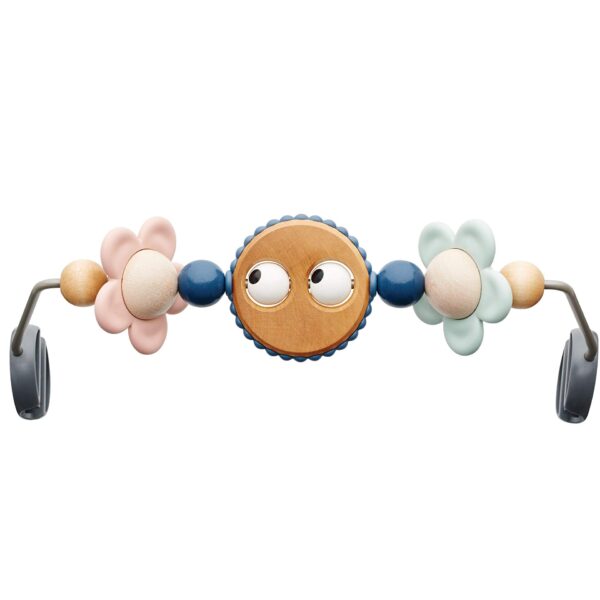 BabyBjörn Spielzeugbügel für Babywippe – Fröhliche Augen Pastellfarben