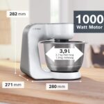 Bosch Küchenmaschine MUM58W20 – 1000 W Rührmaschine mit 3,9 L Edelstahlschüssel – Bild 2