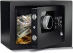 SINZUX 6.6L Elektronischer Tresor – Digitaler Safe mit Zahlenkombination & Schlüssel