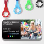 Mezelon E-Scooter Schloss mit Tasche – 8mm Stahlkette für sichere Aufbewahrung – Bild 7