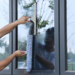 Mitclear Profi Fensterreiniger Set mit 196cm Teleskopstiel – Streifenfreie Reinigung für Fenster & Glas – Bild 2