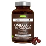 Igennus Omega-3 Wildfischöl 1360mg mit Astaxanthin – 1000mg EPA & DHA in rTG-Form