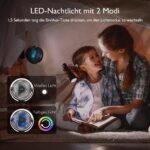 Momcozy 8000 mAh Clip-Ventilator – 360° drehbar mit LED-Licht für Kinderwagen – Bild 5