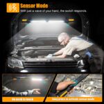 SYLSTAR LED Werkstattlampe mit Sensorsteuerung 2400 Lumen – Duale Arbeitsleuchte mit Magnet – Bild 3