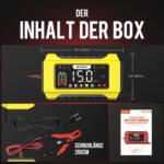 NEXPEAK NC215 15A Autobatterie Ladegerät 12V 24V – Intelligentes Schnellladegerät für LiFePO4 & Blei-Säure – Bild 8