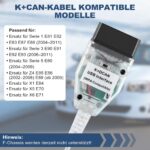 GEERYZHE K+DCAN Diagnosekabel für BMW E Serie – OBD2 USB Interface mit Schalter – Bild 4