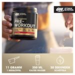 Optimum Nutrition Gold Standard Pre-Workout Pulver Wassermelone – 330g Trainings-Booster mit Kreatin & Koffein – Bild 4