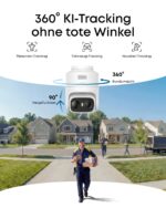 eufy Security eufyCam C37 – 2K Outdoor-Überwachungskamera mit 360° KI-Tracking & Solar – Bild 2
