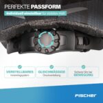 Fischer Urban Plus Fahrradhelm S/M mit LED-Rücklicht – Sicherer Cityhelm für Damen & Herren – Bild 6