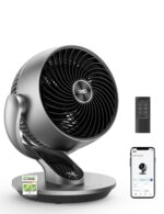 DREO Lynx S Smart Tischventilator 28dB – Leiser Luftzirkulator mit 21M Reichweite