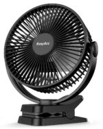 EasyAcc 10000mAh Clip-Ventilator 20cm – 37h Laufzeit mit Powerbank-Funktion & 5 Geschwindigkeiten