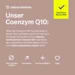 natural elements Coenzym Q10 200mg – 120 vegane Kapseln – Energiestoffwechsel & Zellschutz – Bild 3