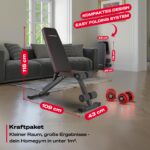 Sportstech BRT250 Hantelbank – 7in1 Multifunktional bis 300 kg für effektives Heimtraining – Bild 6