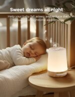Momcozy White Noise Machine – Tragbarer Soundmaschine mit 34 Geräuschen & 7-Farben Nachtlicht – Bild 6