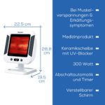 Beurer IL 60 Infrarot-Wärmestrahler 300W – Medizinprodukt mit UV-Schutz für Wärmebehandlung – Bild 8