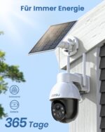 aosu 3K Solar Überwachungskamera Aussen – 360° PTZ mit Bewegungserkennung & 2-Wege-Audio – Bild 7