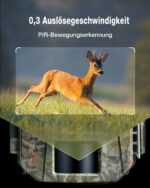 WOLFANG Wildkamera 48MP 4K mit 940nm Nachtsicht – IP66 Wasserdicht für Jagd & Sicherheit – Bild 4