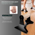 PULLUP & DIP Liegestützgriffe mit Buchenholz – Ergonomische Push-Up Bars für Krafttraining – Bild 3