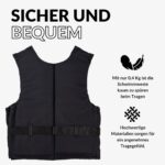 NOARD Schwimmweste Black Edition 50N – ISO 12402-5 zertifiziert für 25–120 kg – Bild 7