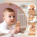 LOFTANK 7-in-1 Baby Geschenkset – Kuscheldecke, Rassel & Zubehör für Neugeborene – Bild 5