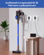 Ivormentico Akkustaubsauger 50 Min Laufzeit 40 KPA – Kabelloses Reinigungssystem für Tierhaare – Bild 7
