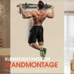 DH FitLife 4in1 Klimmzugstange – Multifunktionale Wandmontage für Ganzkörpertraining bis 200 kg – Bild 7