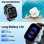 Jugeman Smartwatch 1.91" HD – Fitness Tracker mit Herzfrequenz, 110+ Sportmodi & IP68 Wasserdicht – Bild 7
