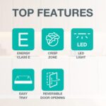 Gorenje RK 4182 PS4 Kühl-Gefrier-Kombination 180 cm – Energieeffizient mit CrispZone – Bild 4