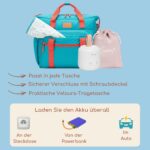 lämmy Flaschenwärmer – Akkubetriebener Babyflaschenwärmer mit 4 Temperaturstufen für unterwegs – Bild 6