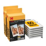 KODAK 60er Packung Fotopapier 54x86 mm – All-in-One Farbbandpatronen für Mini 2 & Mini Shot 2