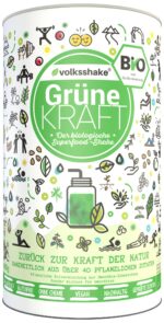 Volksshake BIO Grüne Kraft 400g Smoothiepulver – Bio-Qualität vom Bodensee Made in Germany