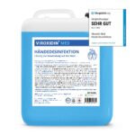 Viroxidin Med Handdesinfektionsmittel 5l – Begrenzt Viruzid PLUS gegen Viren & Bakterien – Bild 9
