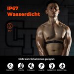 CooSpo H6M Herzfrequenzmesser Brustgurt – Bluetooth & ANT+ für Sport-Apps & Uhren – Bild 2