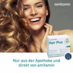 amitamin Hair Plus – 180 Haarvitamin-Kapseln mit Biotin & Zink für kräftiges Haarwachstum – Bild 2