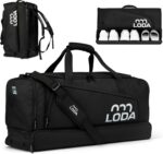 LODA Team 68L Sporttasche – Schuhfach, Nassfach & Rucksackfunktion für Sport & Reisen