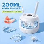 KLiHD Ultraschallreiniger 45000Hz mit UV-Licht – 200ml Zahnersatz & Schmuck Reiniger – Bild 6