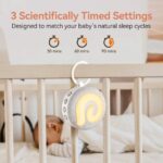 Dreamegg D11 White Noise Machine – Einschlafhilfe Baby mit 21 Klängen & Nachtlicht – Bild 6