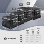 AAOBOSI 74L Kompressor Kühlbox – Mobile Kühlung mit APP-Steuerung für Auto & Camping – Bild 11
