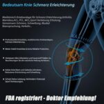NEENCA Kniebandage mit Patella Gel Pads & Federstabilisatoren – Medizinische Kniestütze – Bild 4