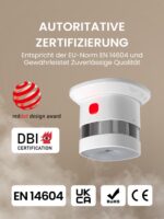 Heiman Rauchmelder Matter over Thread – Smart Home Integration mit 5 Jahren Batterie – Bild 2