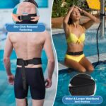 InemzTal Premium Schwimmgürtel Erwachsene – Elastische Schwimmhilfe bis 8,5 m für Pooltraining – Bild 6